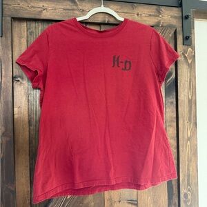 Harley-Davidson Red Women's Short Sleeve Tee